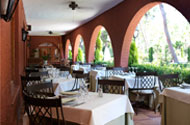 Area Outside of the Restaurant