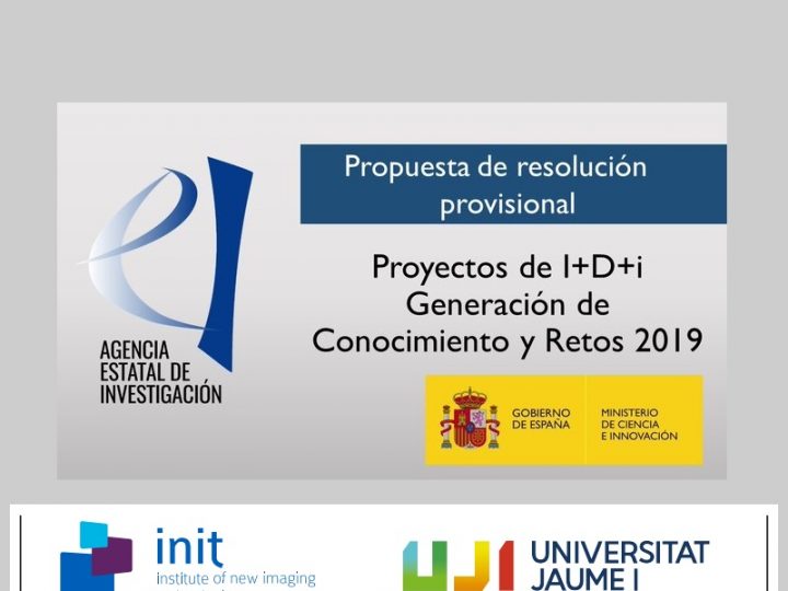 Cuatro secciones del INIT consiguen financiación a través de la convocatoria “Proyectos I+d+i”