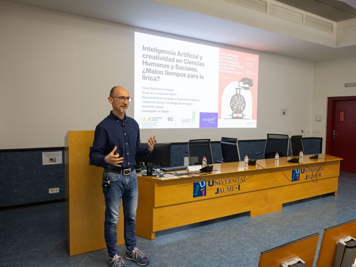 Óscar Belmonte Fernández Explora los Vínculos entre Inteligencia Artificial y Ciencias Humanas en las XXIX Jornadas de Investigación