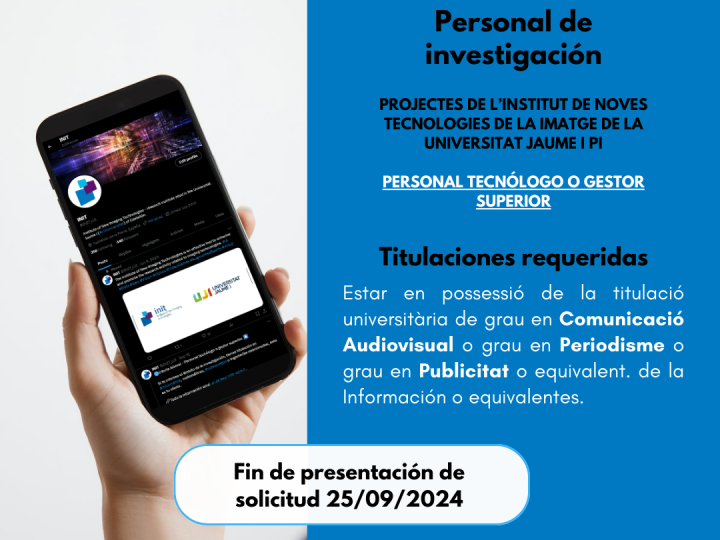 Oferta laboral comunicación UCIE_INIT – Concurso: Personal tecnólogo o gestor superior